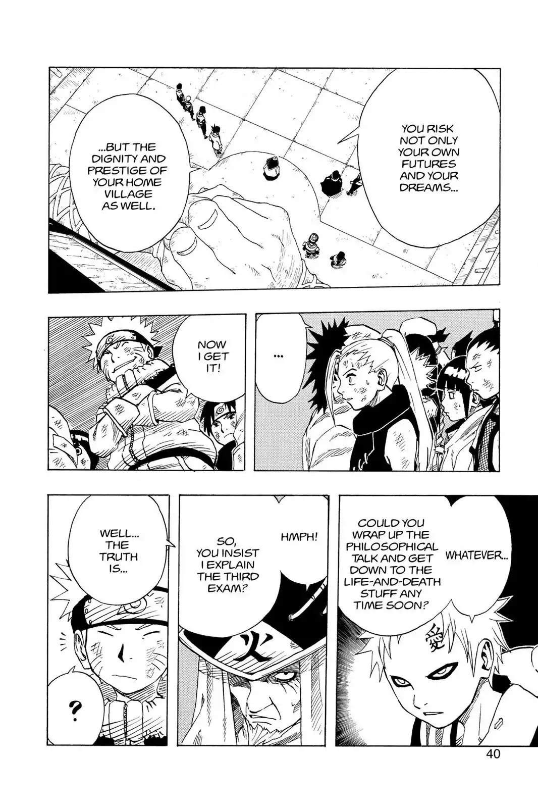 Naruto Chapter 65 page 14 - Chapter 65: Life And Death Battles!!