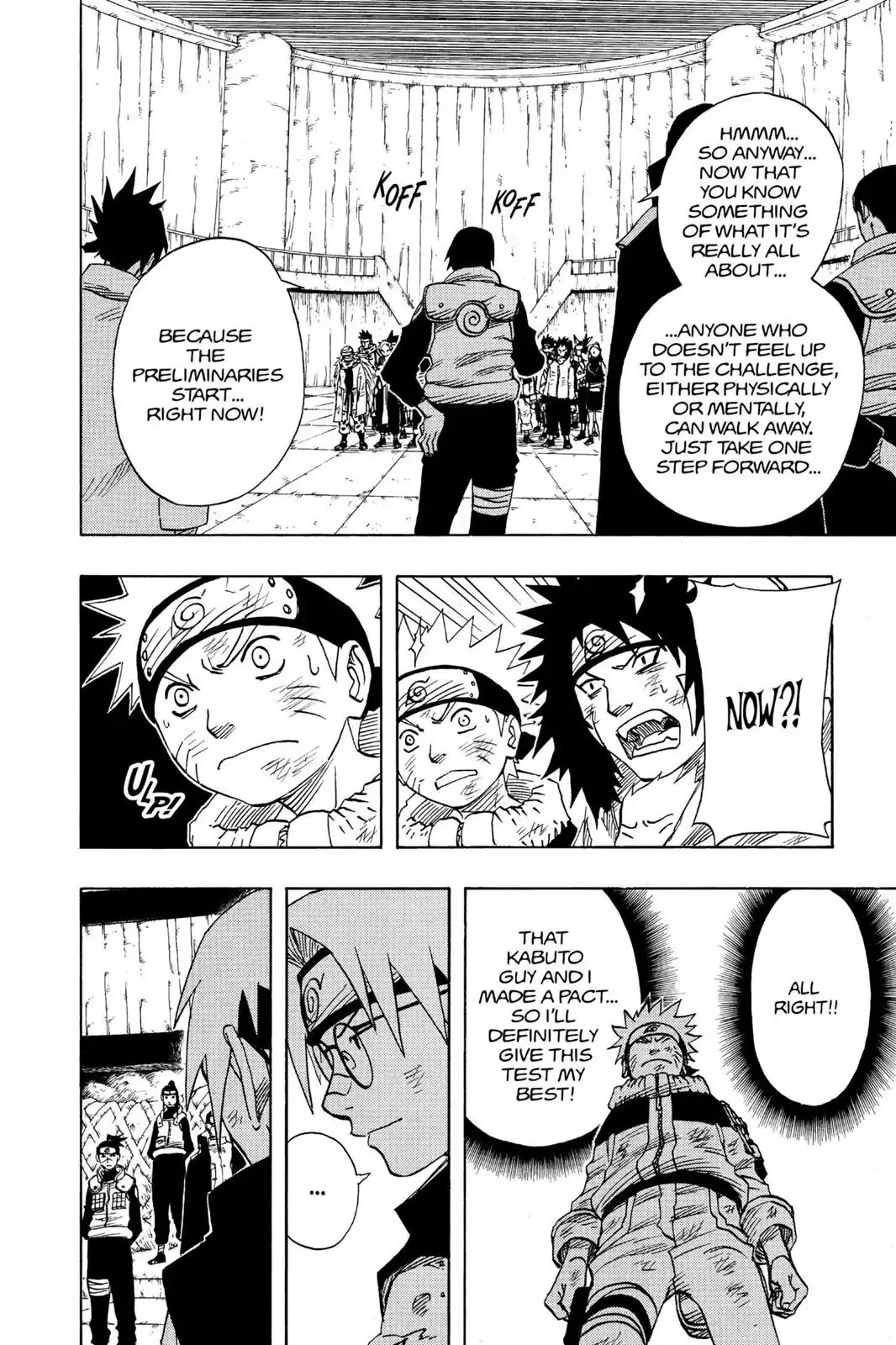 Naruto Chapter 65 page 18 - Chapter 65: Life And Death Battles!!