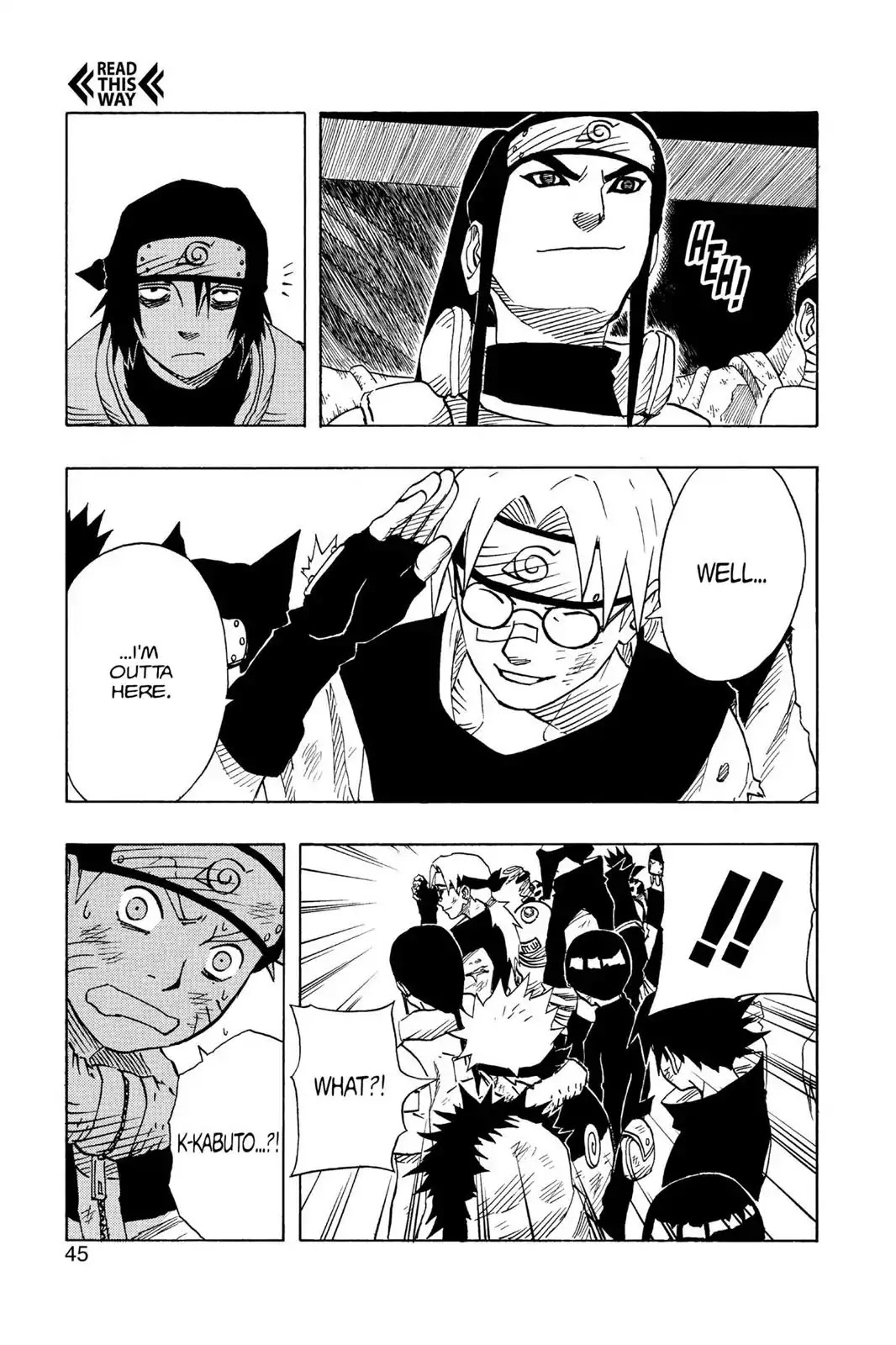 Naruto Chapter 65 page 19 - Chapter 65: Life And Death Battles!!