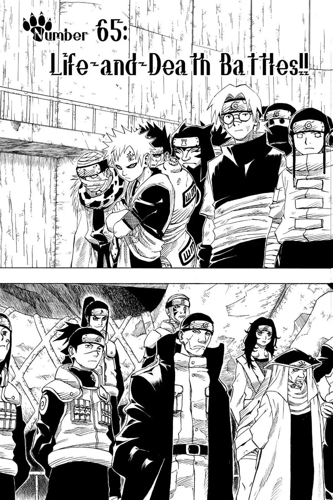 Naruto Chapter 65 page 3 - Chapter 65: Life And Death Battles!!