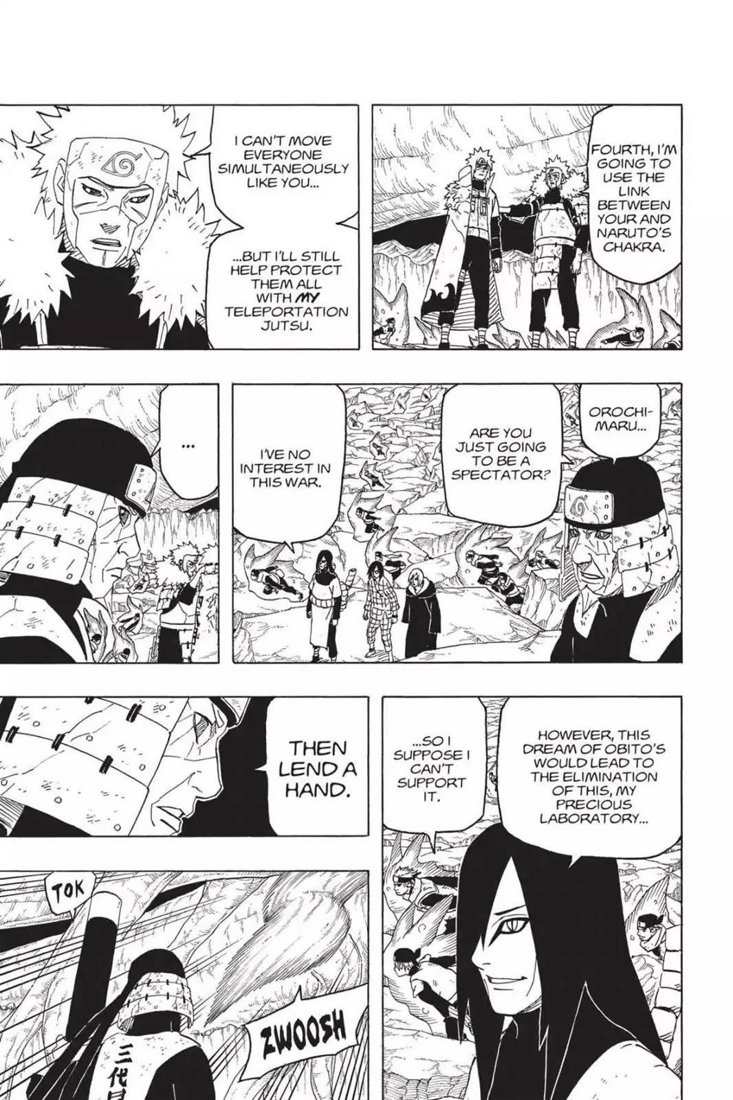 Naruto Chapter 650 page 3 - Chapter 650: Those Who Shall Sleep