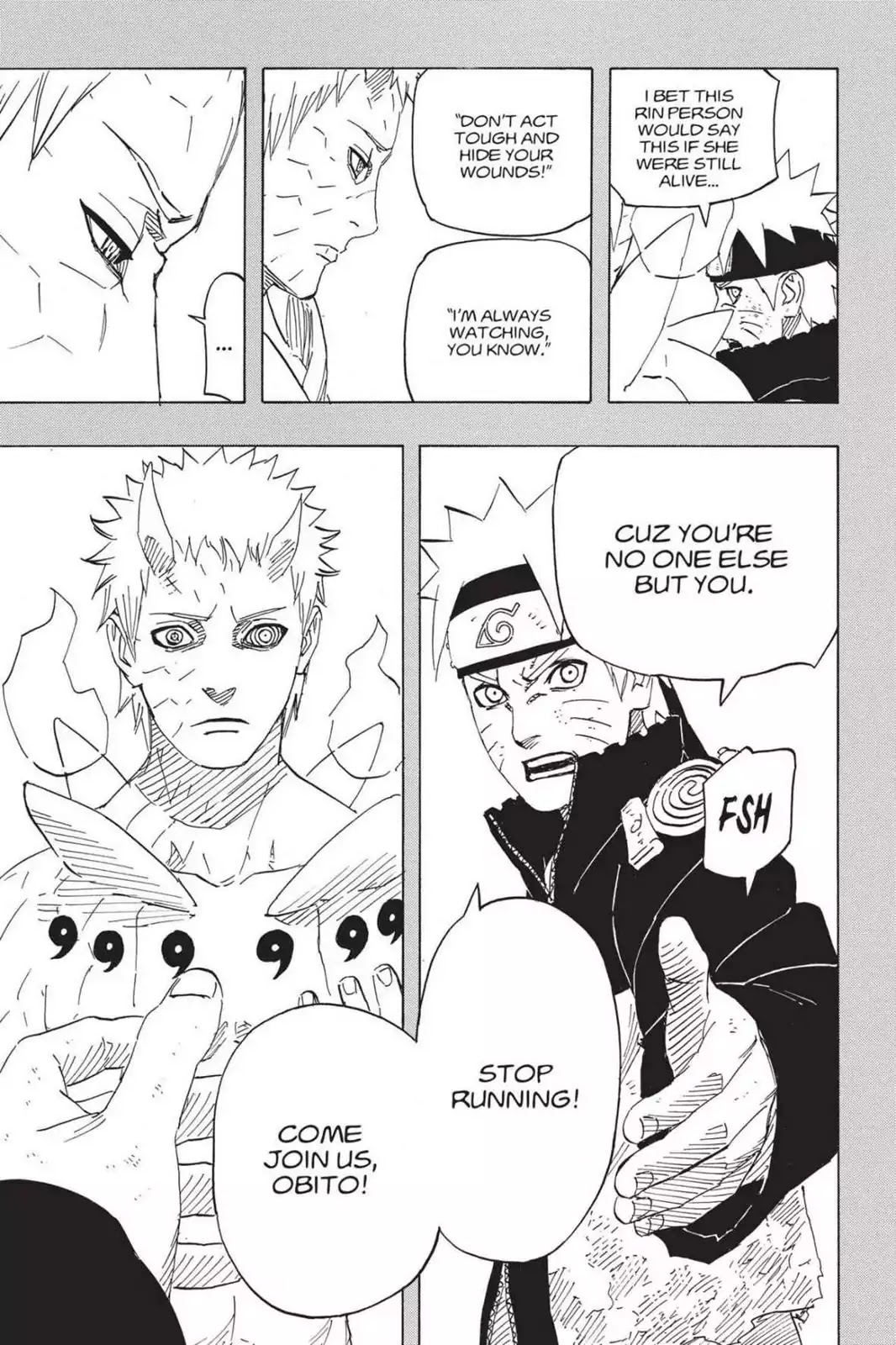 Naruto Chapter 653 page 17 - Chapter 653: I'm Always Watching