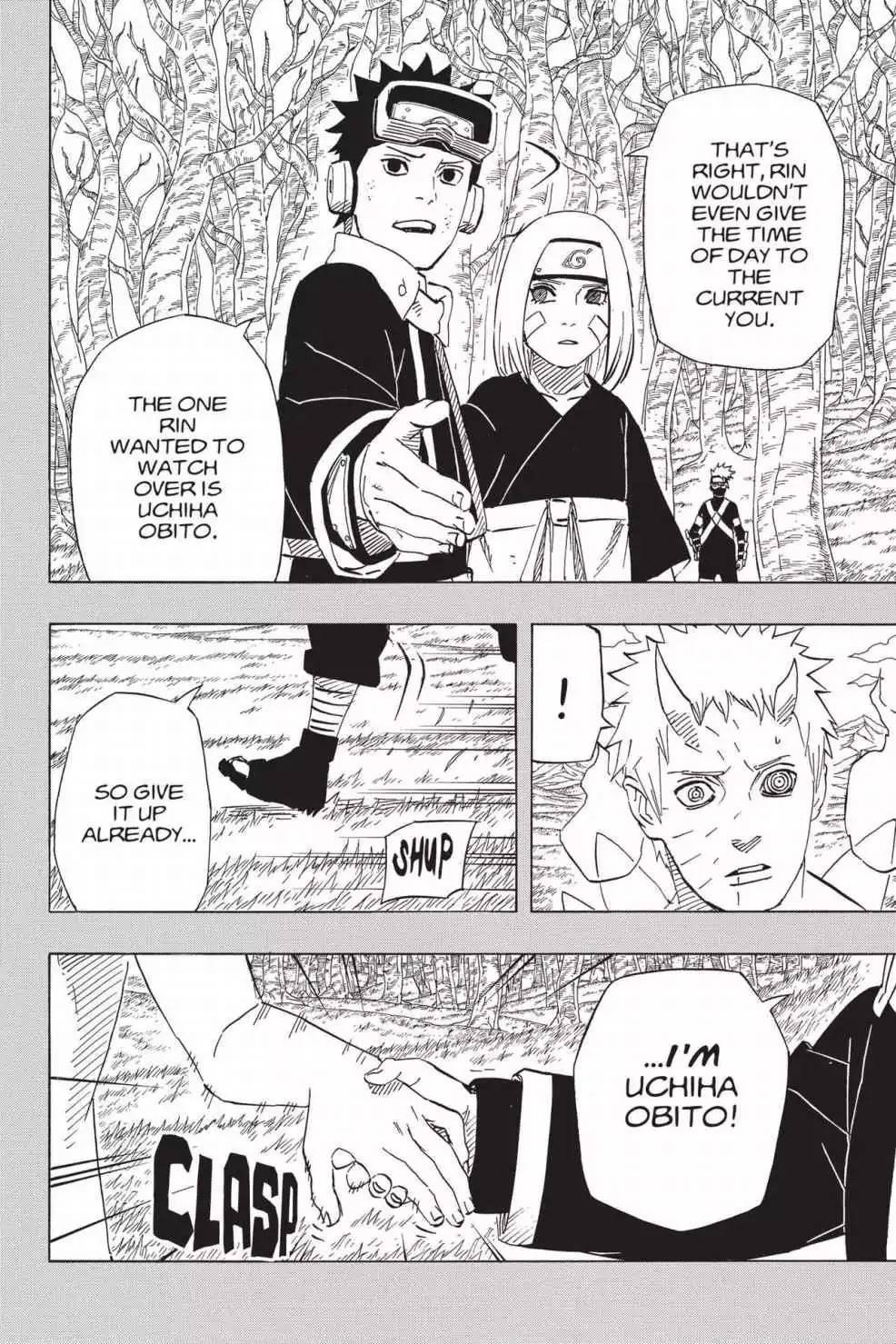 Naruto Chapter 654 page 8 - Chapter 654: I'm Uchiha Obito