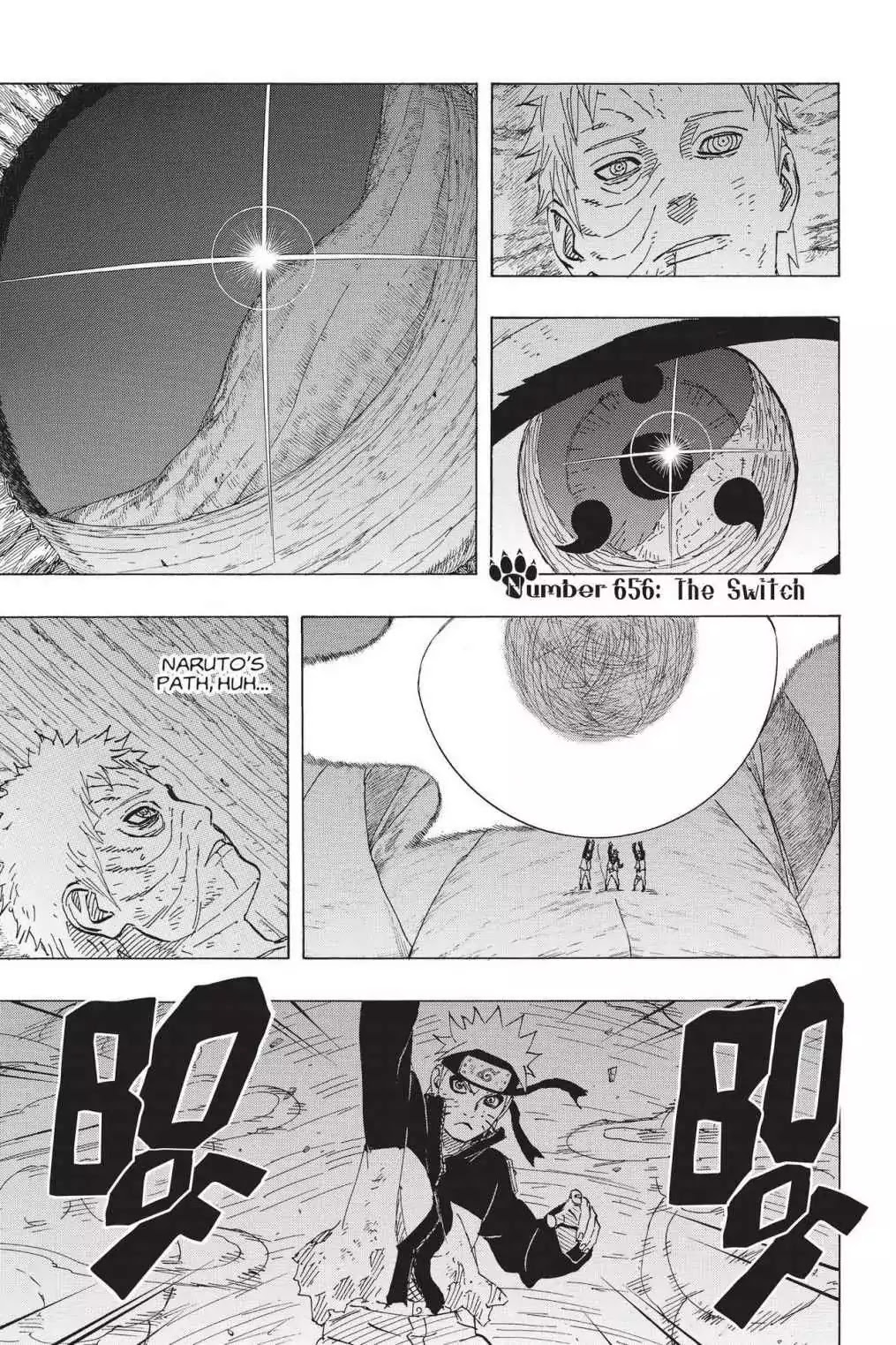 Naruto Chapter 656 page 1 - Chapter 656: The Switch