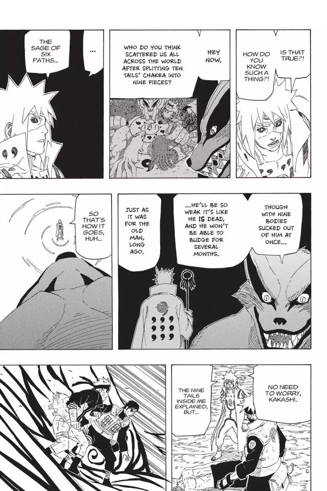Naruto Chapter 656 page 9 - Chapter 656: The Switch