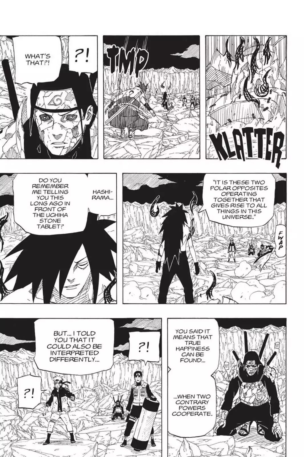 Naruto Chapter 657 page 3 - Chapter 657: Uchiha Madara, In The Flesh