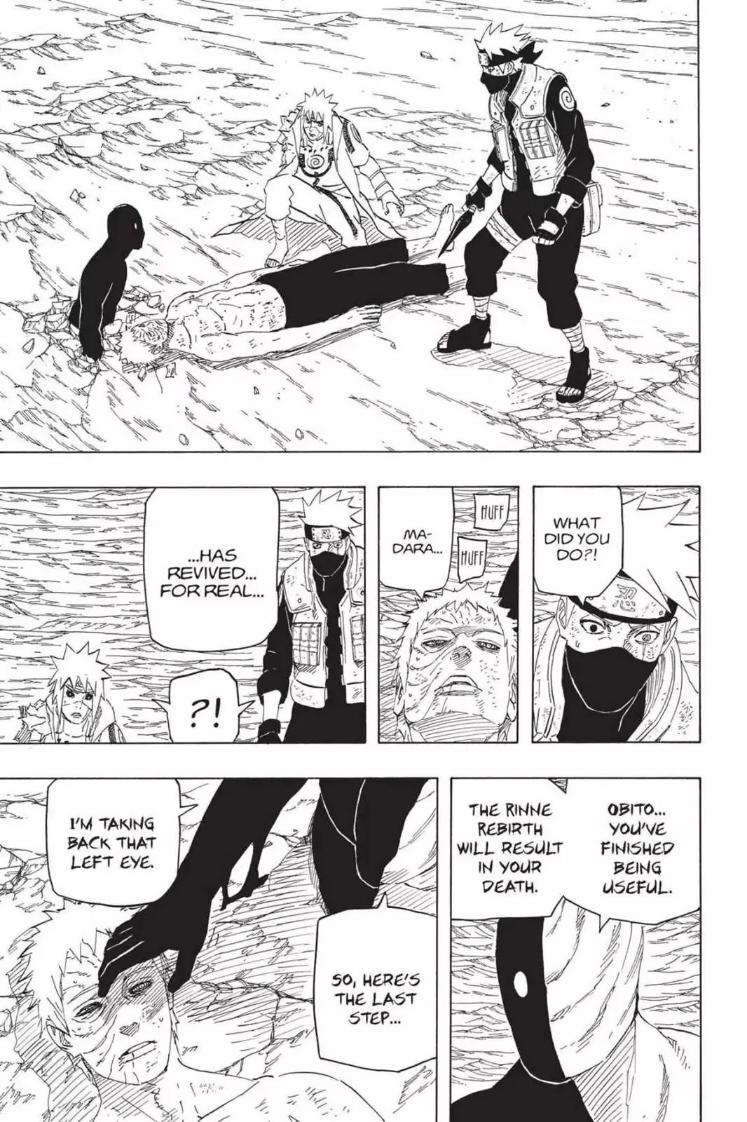 Naruto Chapter 657 page 9 - Chapter 657: Uchiha Madara, In The Flesh