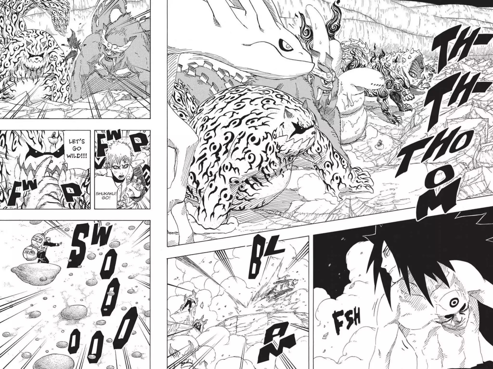 Naruto Chapter 658 page 9 - Chapter 658: Biju Vs. Madara...!!