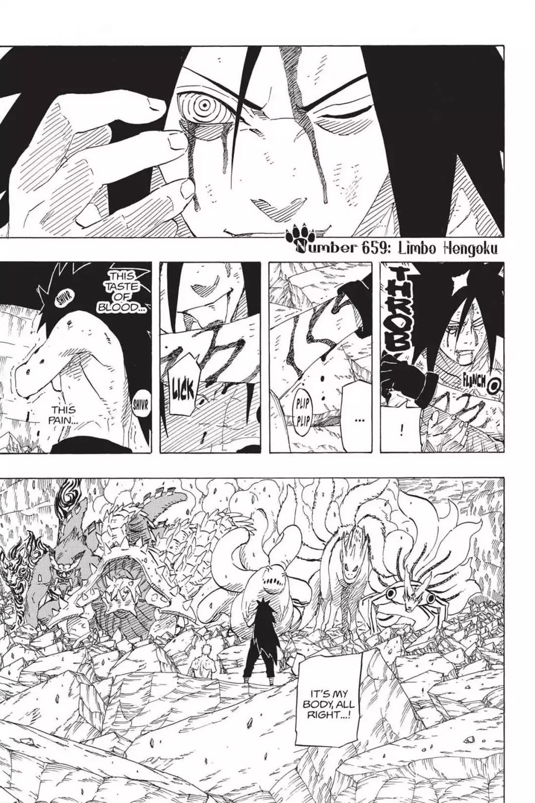 Naruto Chapter 659 page 1 - Chapter 659: Limbo Hengoku