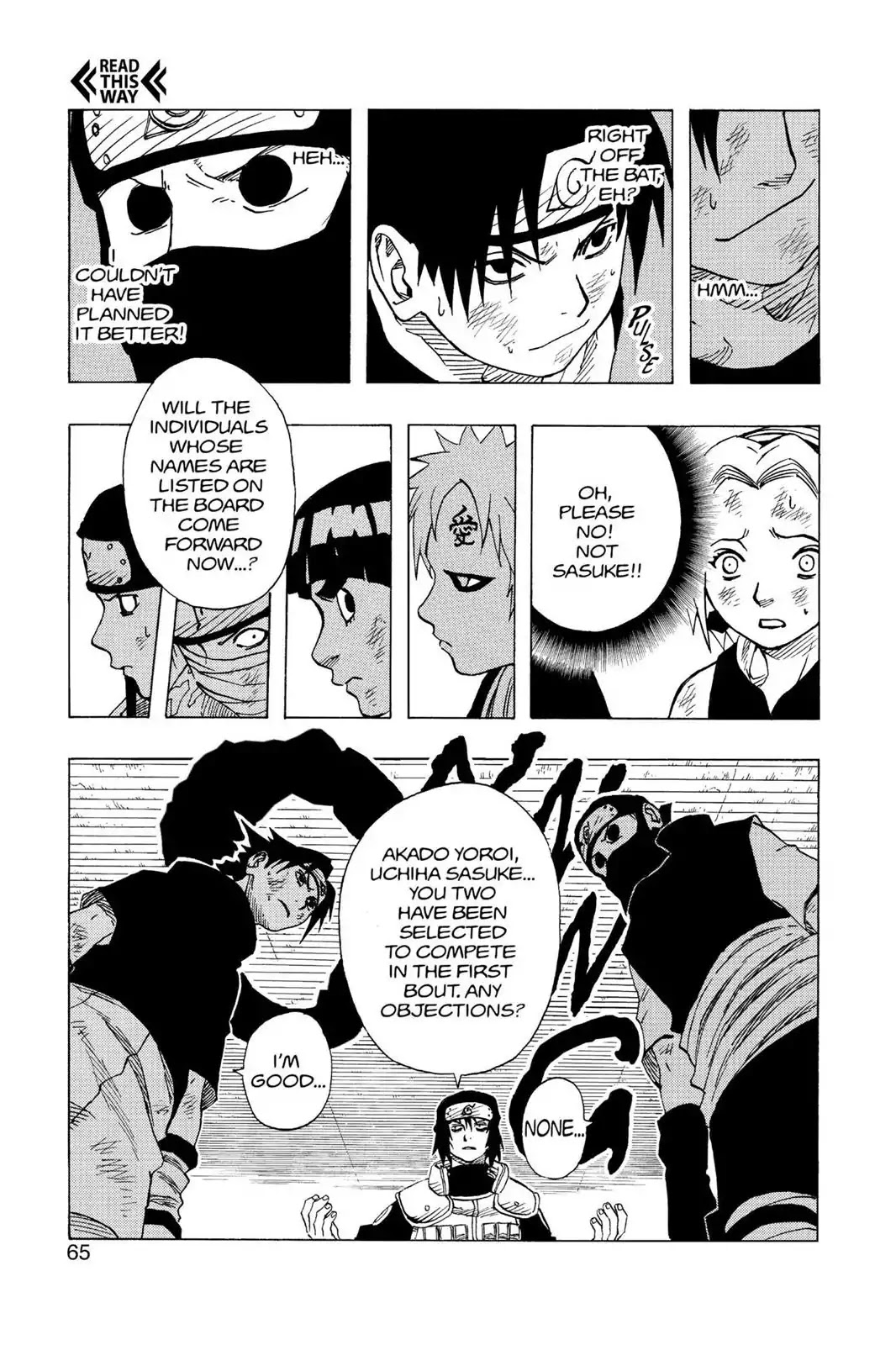 Naruto Chapter 66 page 19 - Chapter 66: Sakura's Advice