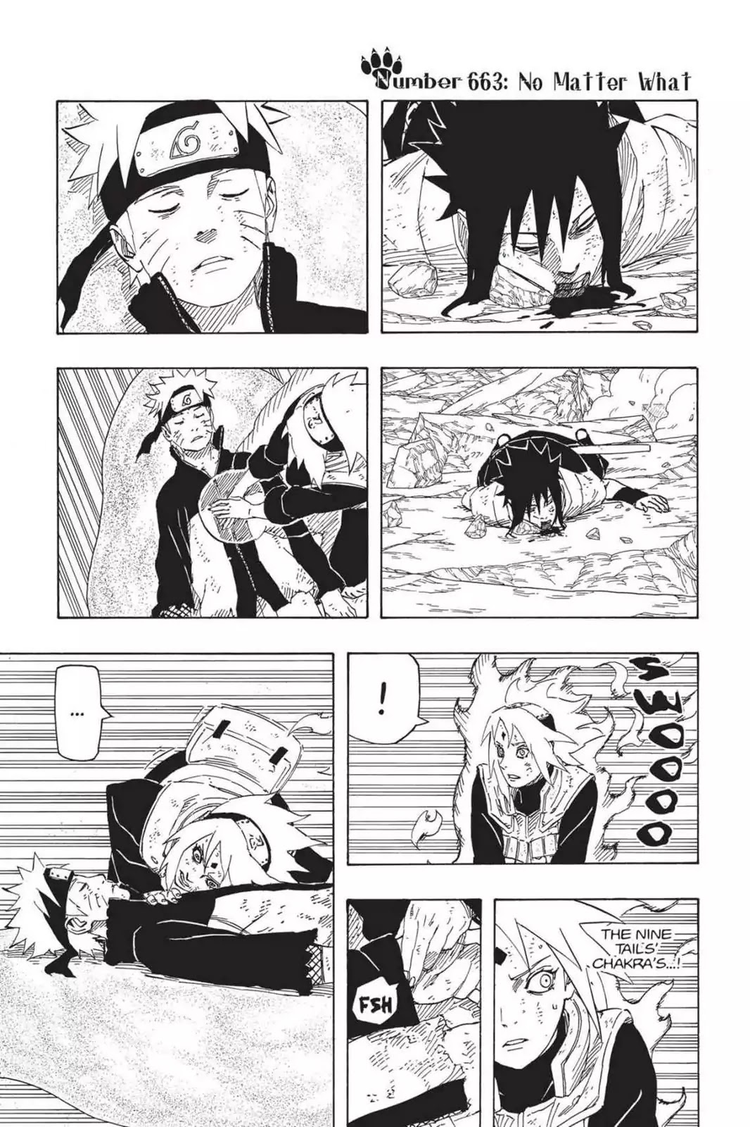 Naruto Chapter 663 page 1 - Chapter 663: No Matter What