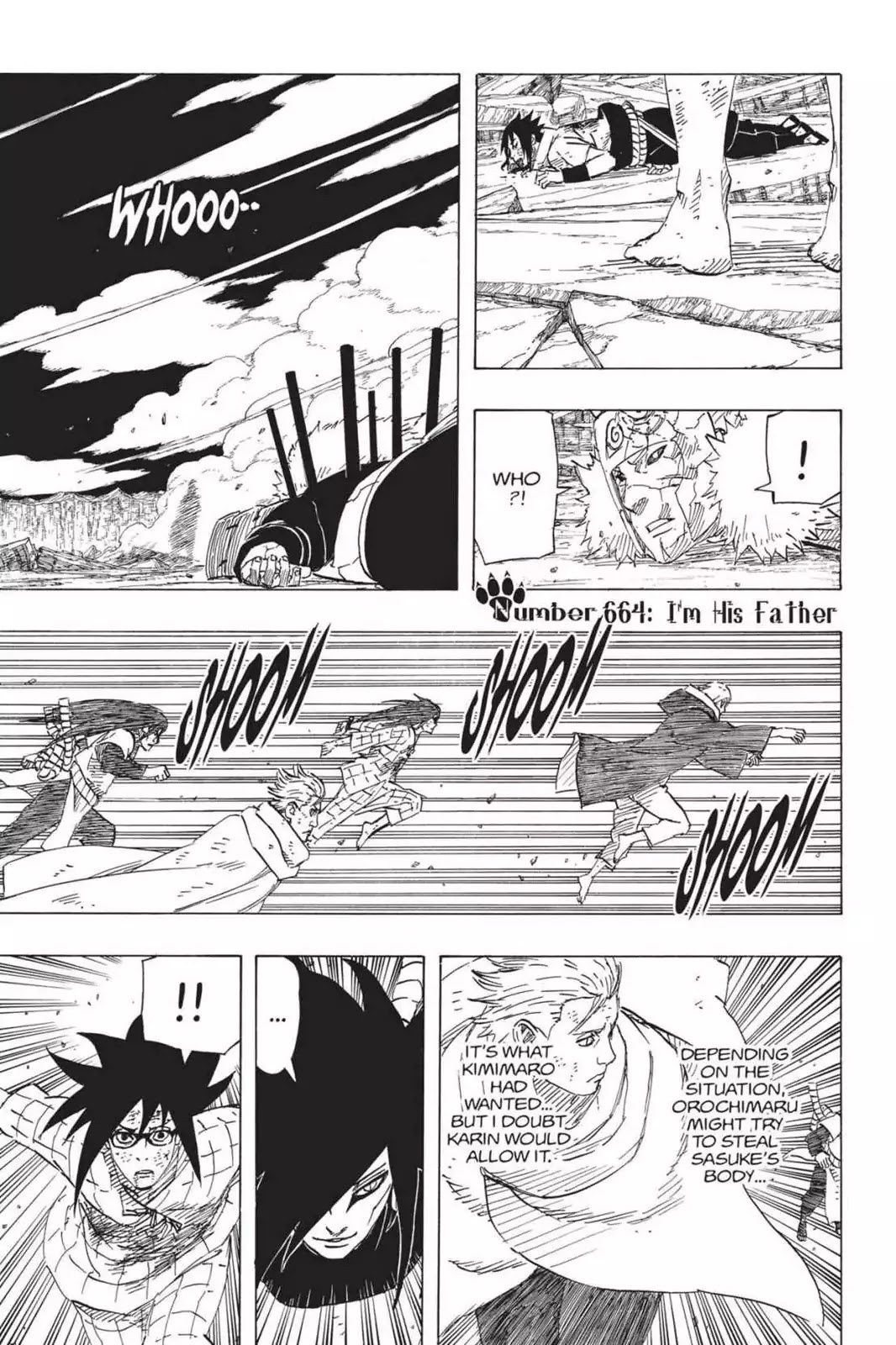 Naruto Chapter 664 page 1 - Chapter 664: I'm His Father