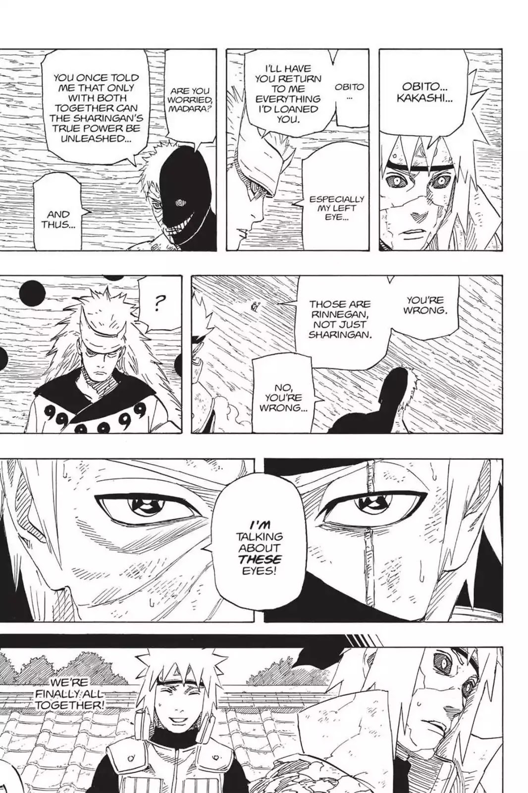 Naruto Chapter 666 page 9 - Chapter 666: The Two Mangekyo
