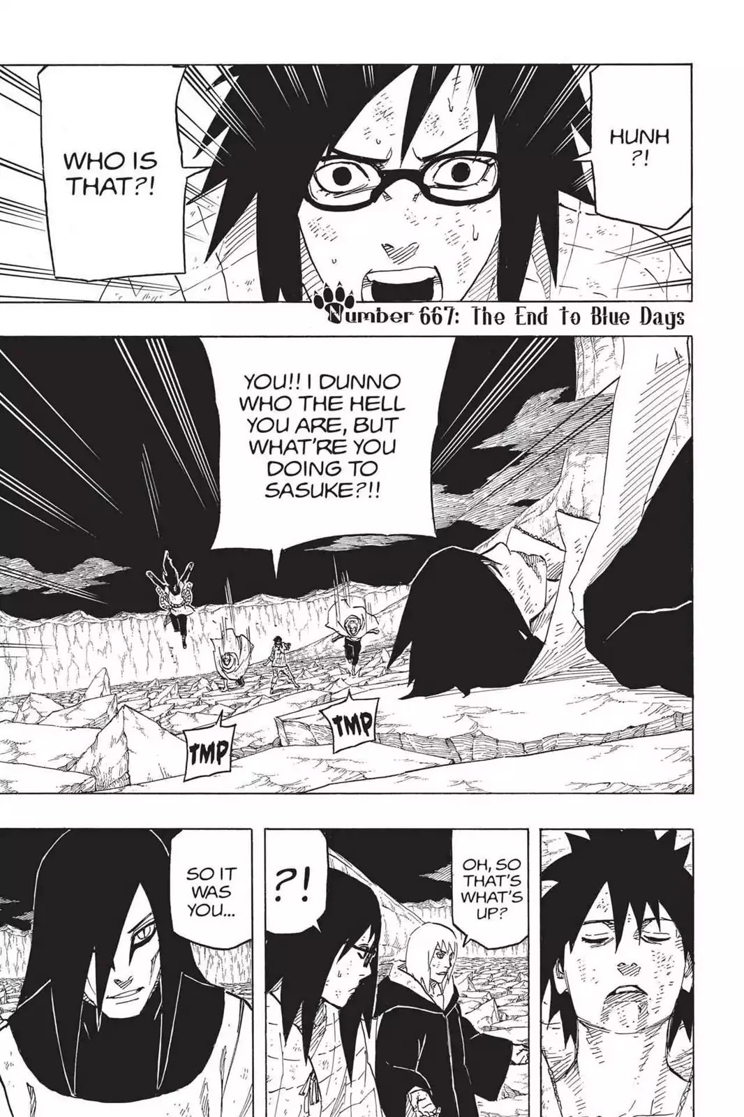 Naruto Chapter 667 page 1 - Chapter 667: The End To Blue Days