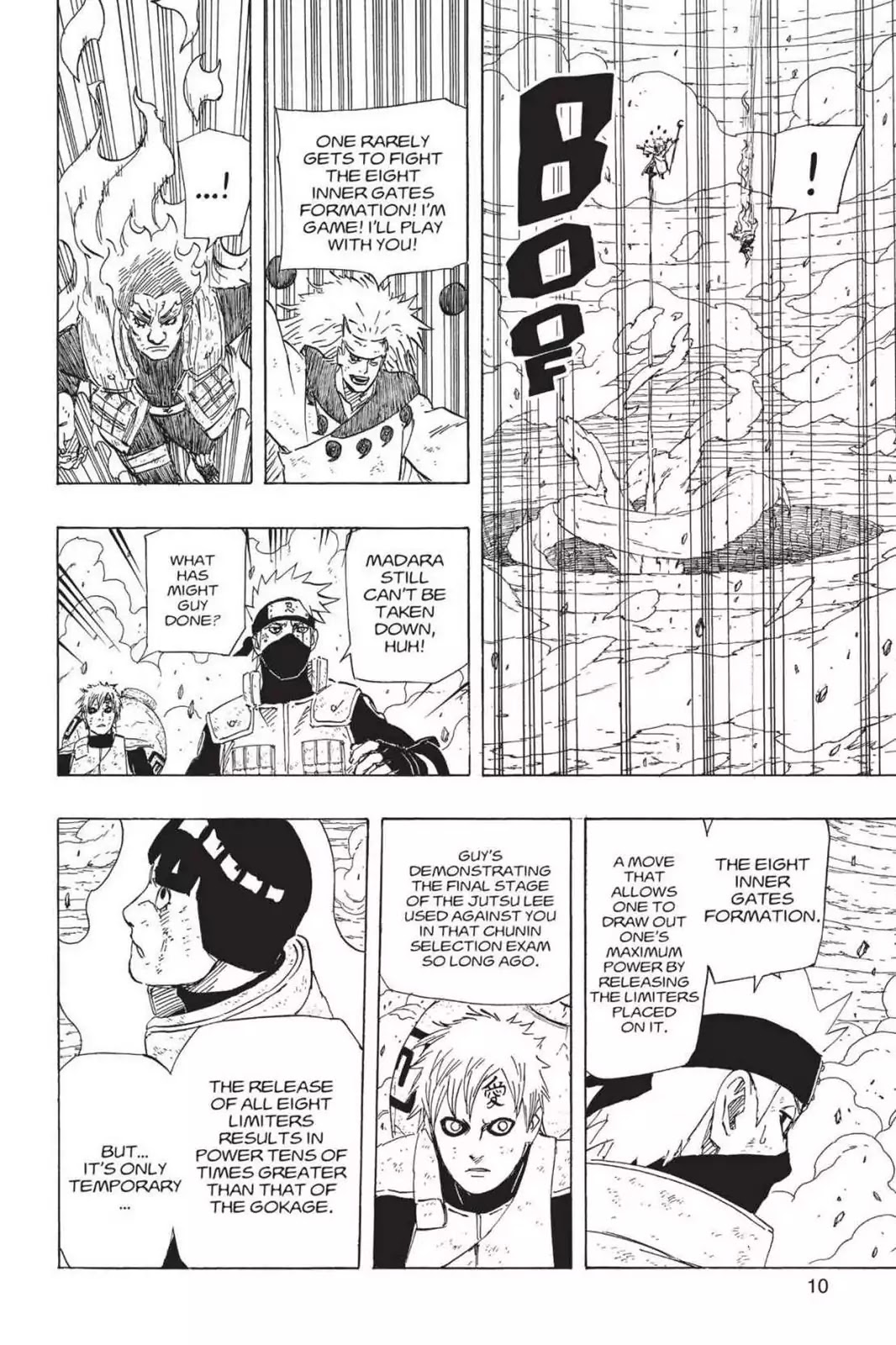 Naruto Chapter 669 page 11 - Chapter 669: The Eight Inner Gates Formation!!