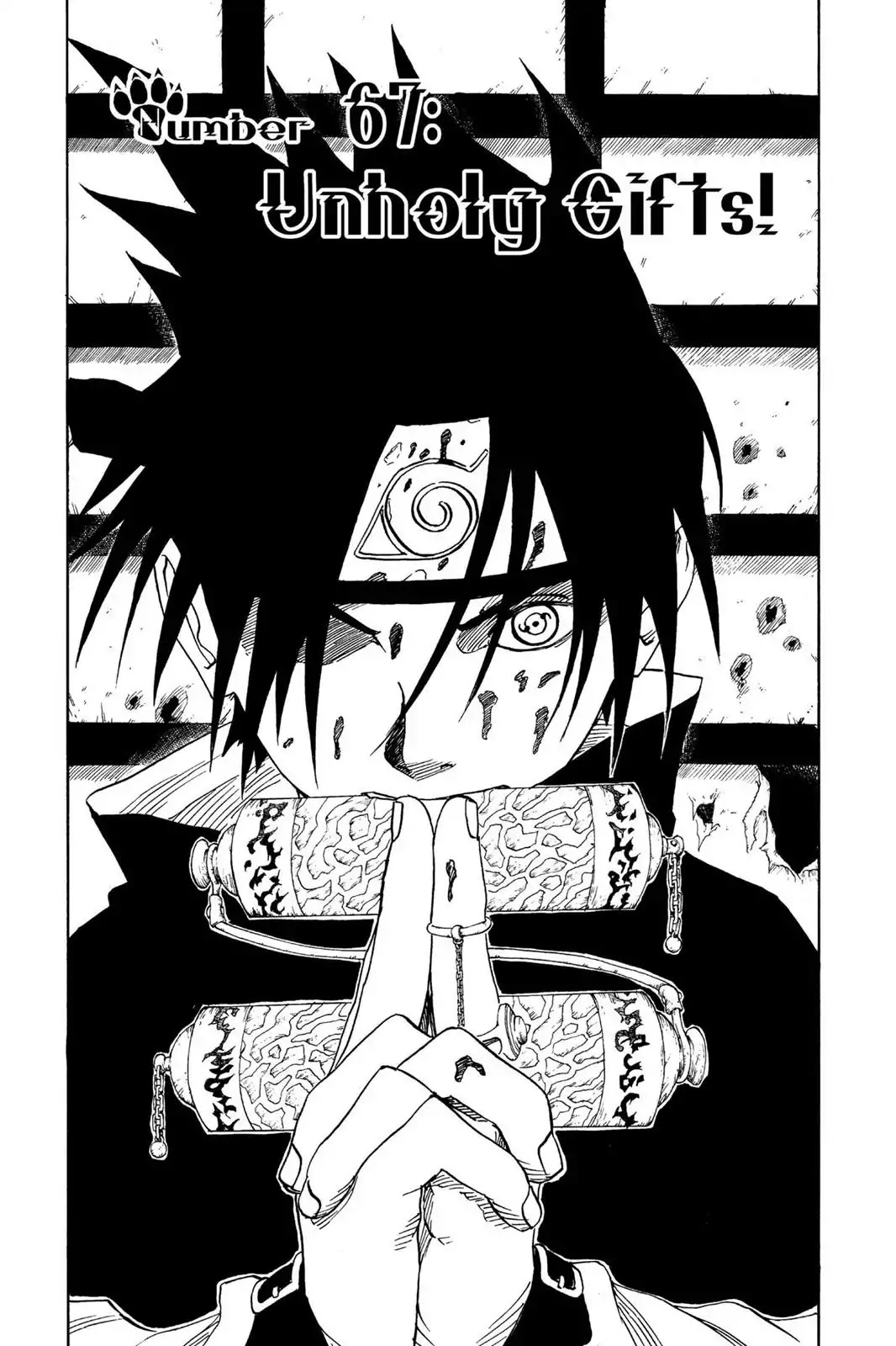 Naruto Chapter 67 page 1 - Chapter 67: Unholy Gifts!