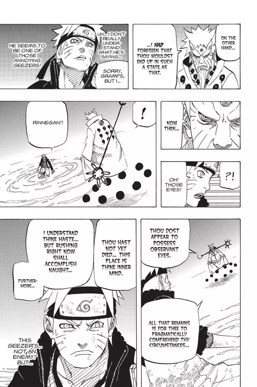 Naruto Chapter 670 page 3 - Chapter 670: He Of The Beginning...!!
