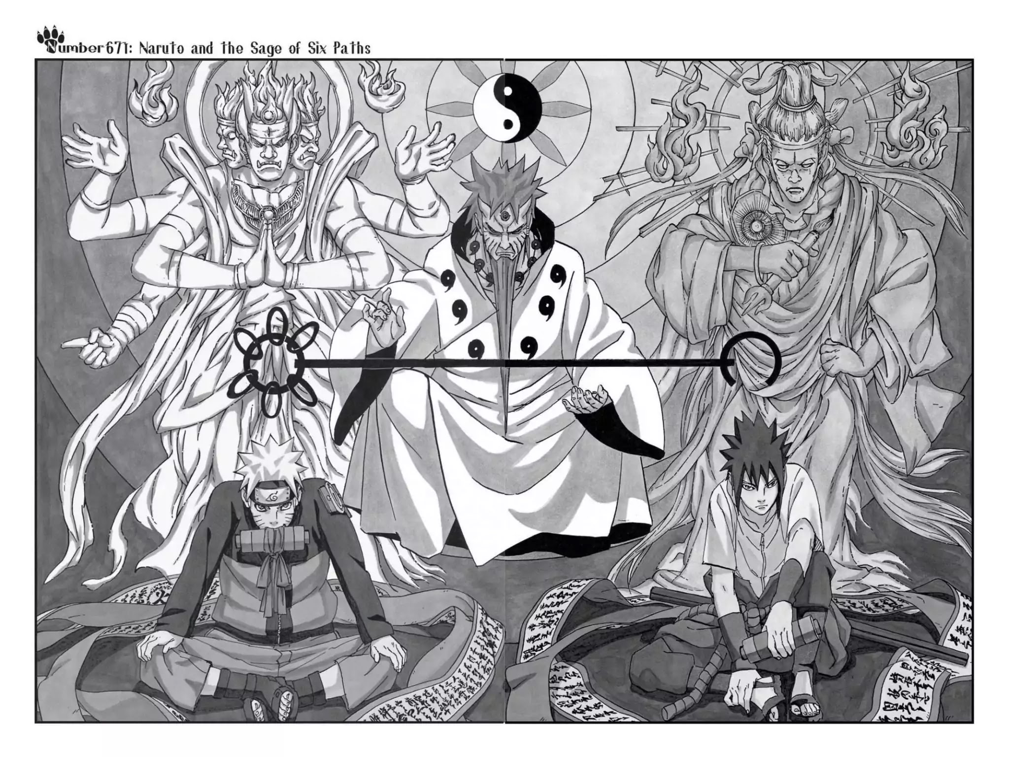 Naruto Chapter 671 page 2 - Chapter 671: Naruto And The Sage Of Six Paths