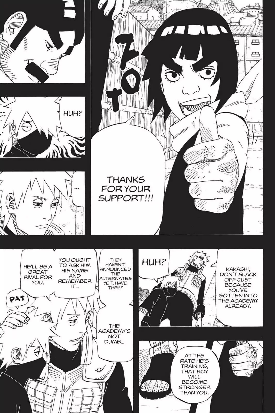 Naruto Chapter 672 page 7 - Chapter 672: Night Guy!!