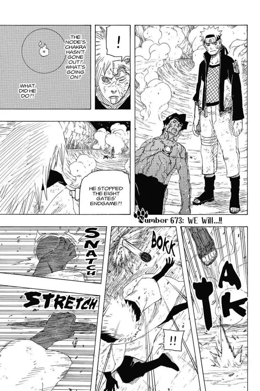 Naruto Chapter 673 page 1 - Chapter 673: We Will...!!