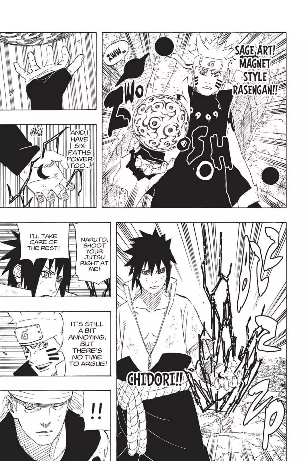Naruto Chapter 674 page 11 - Chapter 674: Sasuke's Rinnegan