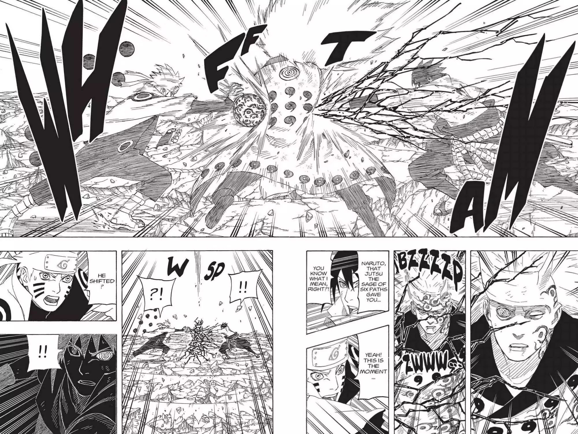 Naruto Chapter 674 page 12 - Chapter 674: Sasuke's Rinnegan