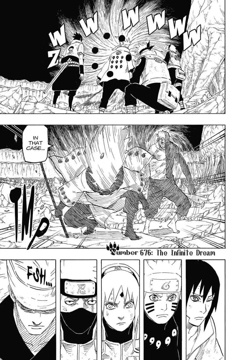 Naruto Chapter 676 page 1 - Chapter 676: The Infinite Dream