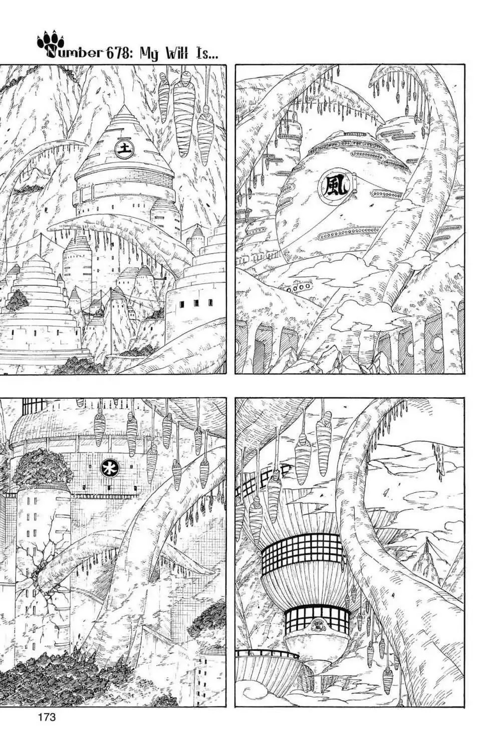 Naruto Chapter 678 page 1 - Chapter 678: My Will Is...