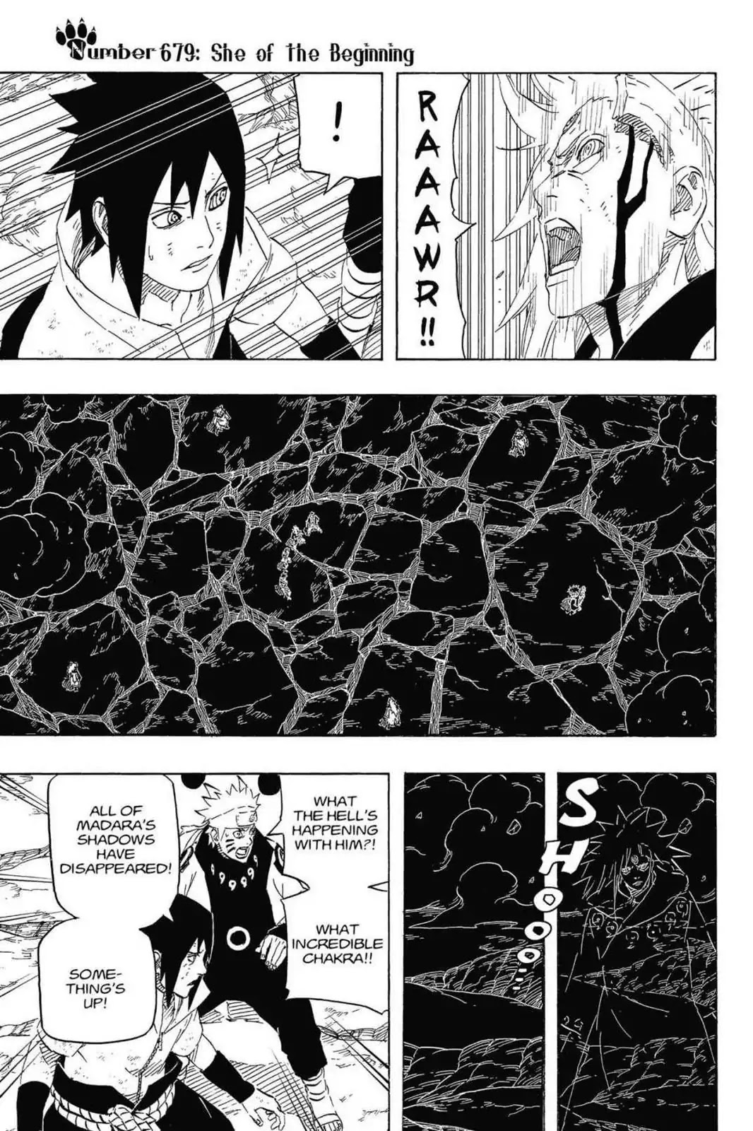 Naruto Chapter 679 page 1 - Chapter 679: She Of The Beginning