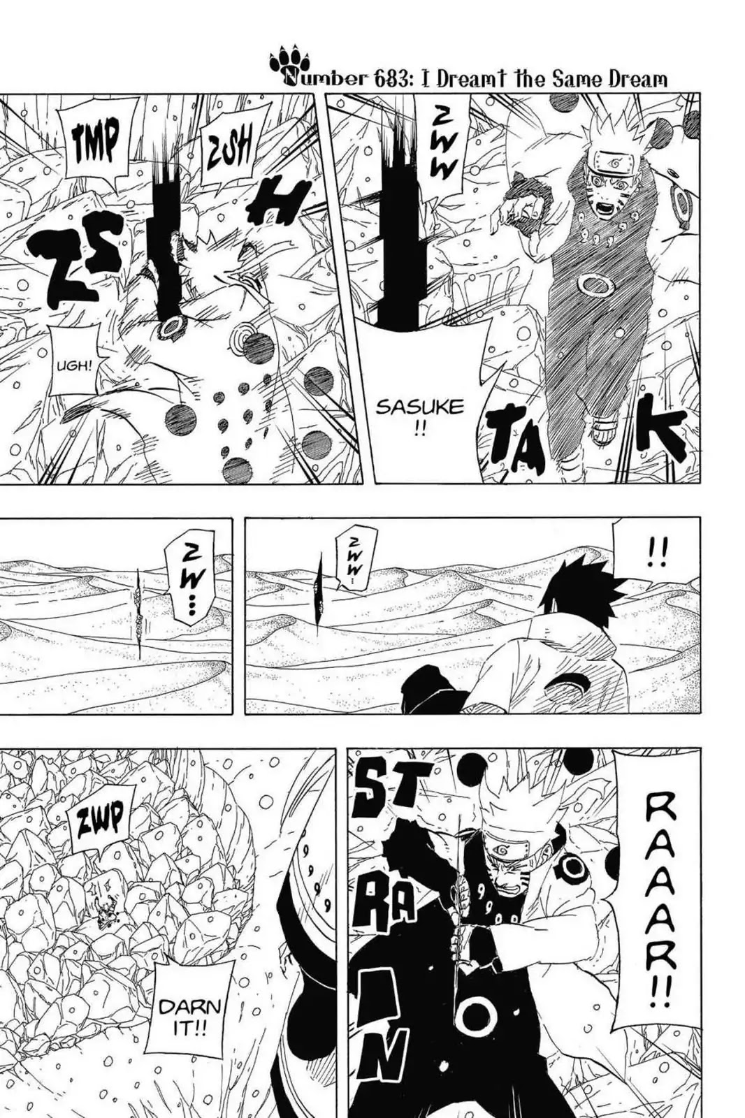 Naruto Chapter 683 page 1 - Chapter 683: I Dreamt The Same Dream