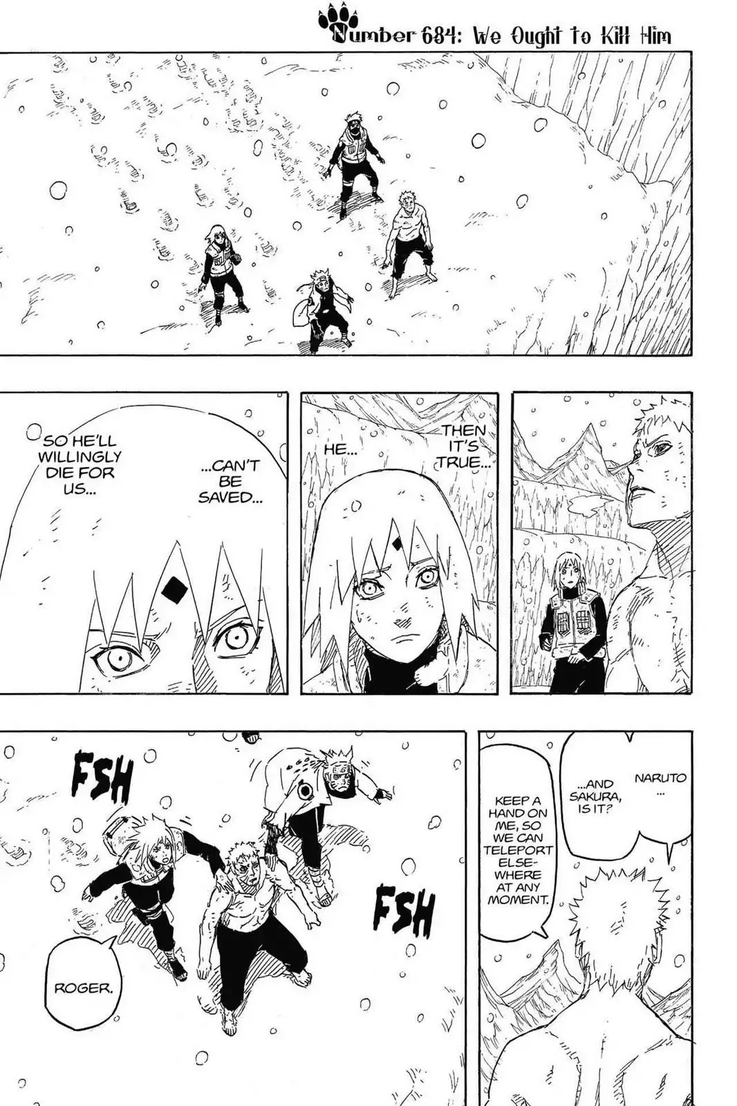 Naruto Chapter 684 page 1 - Chapter 684: We Ought To Kill Him