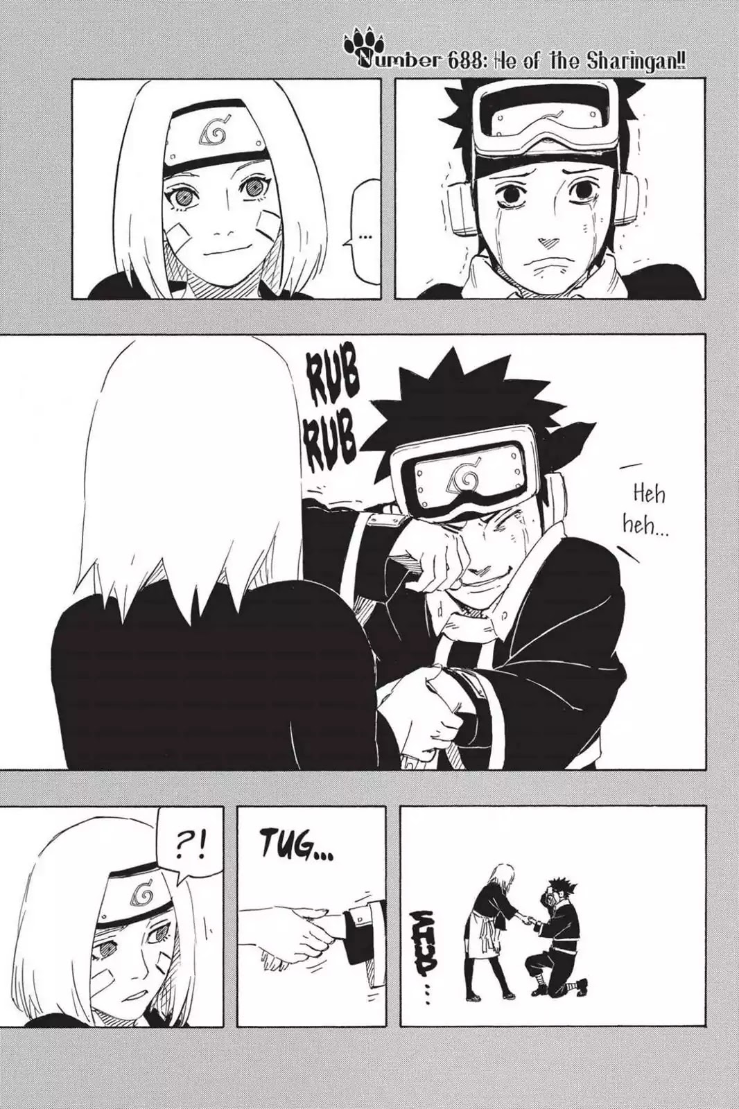 Naruto Chapter 688 page 1 - Chapter 688: He Of The Sharigan!!