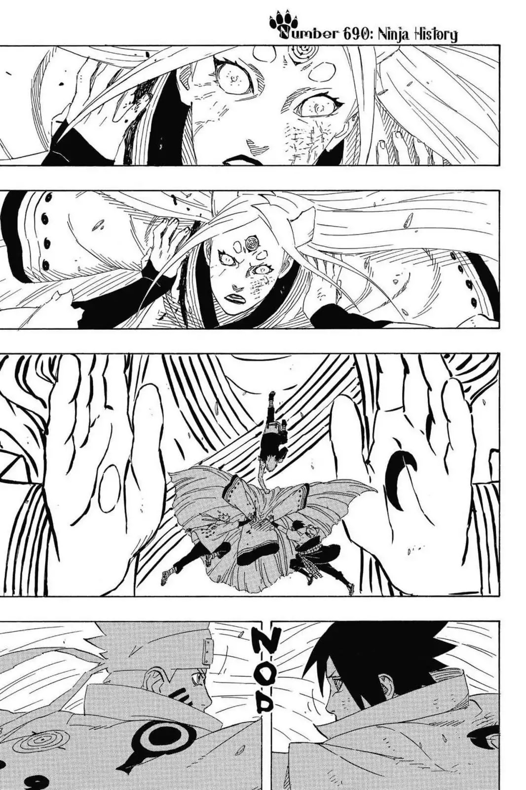 Naruto Chapter 690 page 1 - Chapter 690: Ninja History