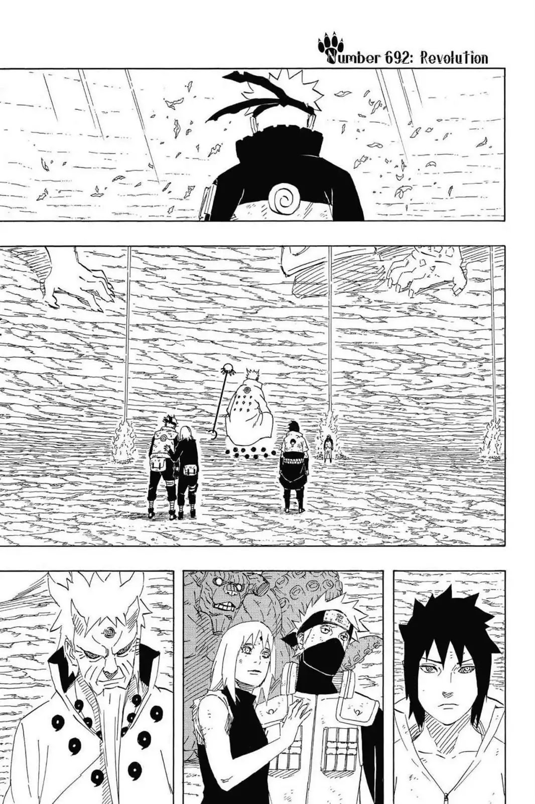 Naruto Chapter 692 page 1 - Chapter 692: Revolution