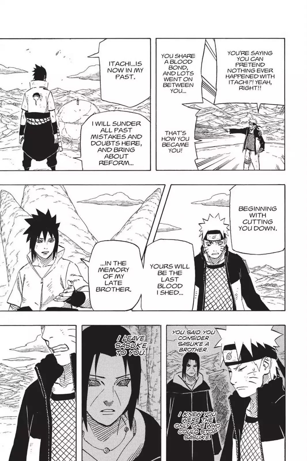Naruto Chapter 694 page 11 - Chapter 694: Naruto And Sasuke (Part 1)