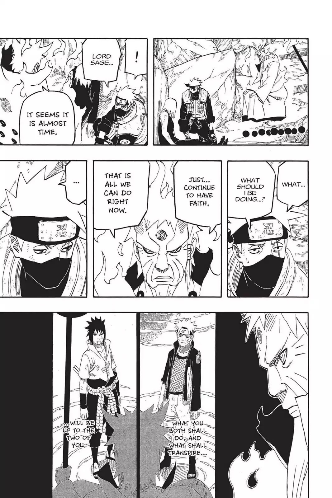 Naruto Chapter 694 page 13 - Chapter 694: Naruto And Sasuke (Part 1)