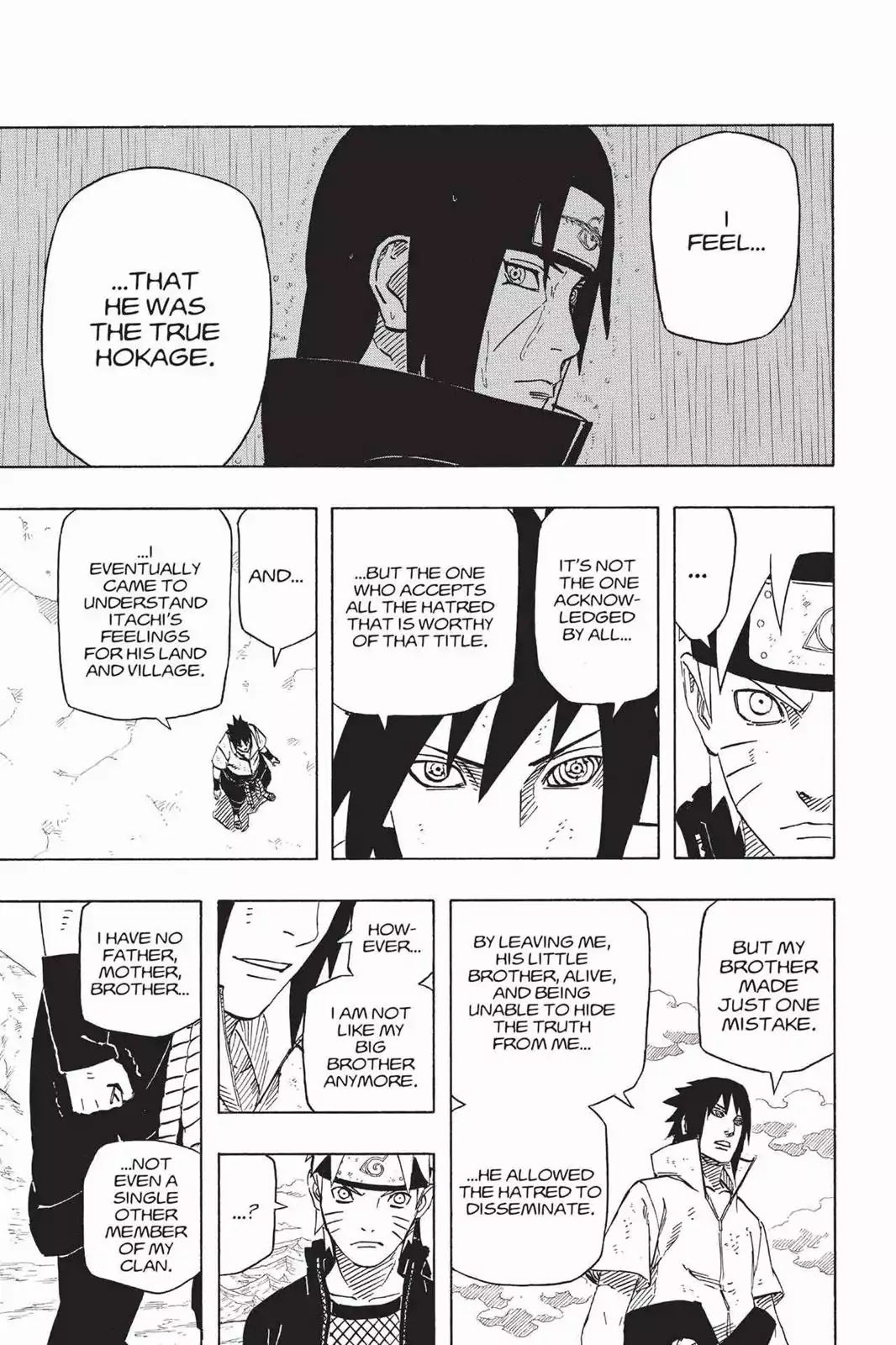 Naruto Chapter 694 page 3 - Chapter 694: Naruto And Sasuke (Part 1)