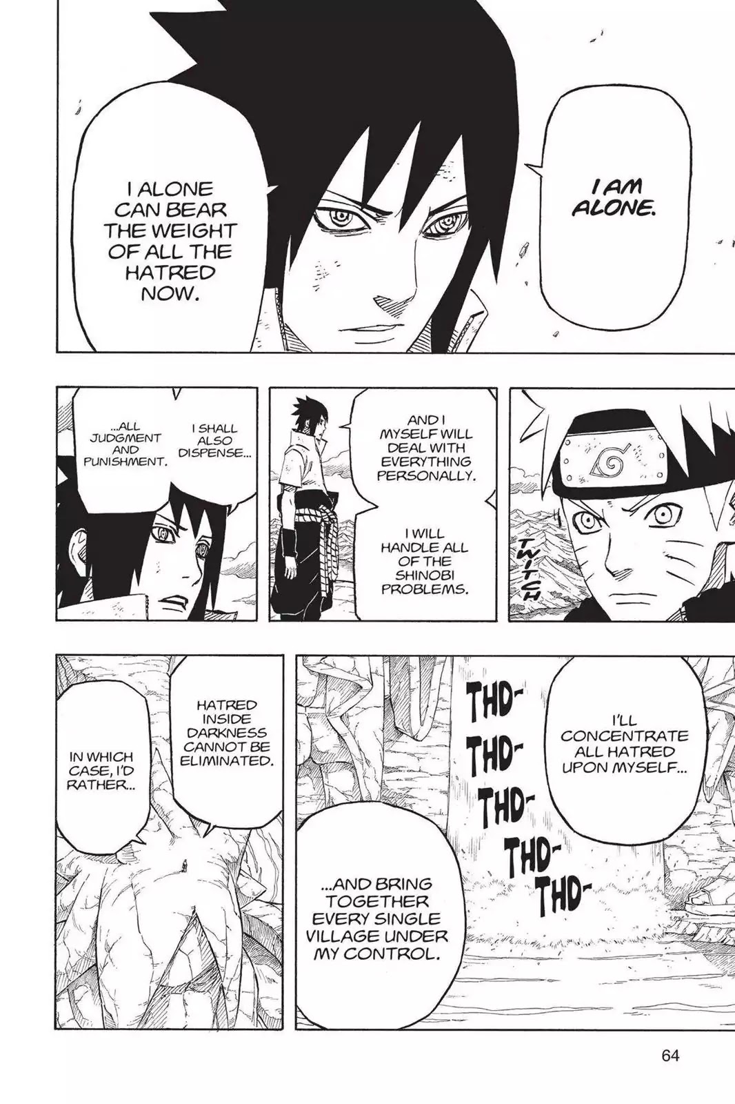 Naruto Chapter 694 page 4 - Chapter 694: Naruto And Sasuke (Part 1)