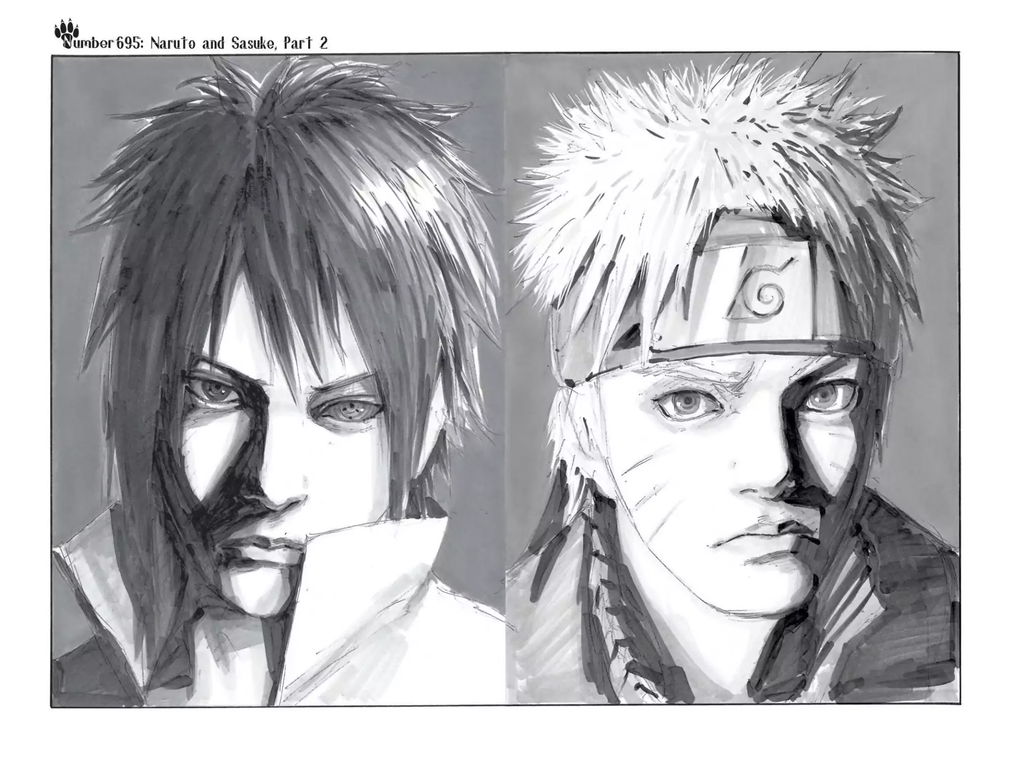 Naruto Chapter 695 page 2 - Chapter 695: Naruto And Sasuke (Part 2)