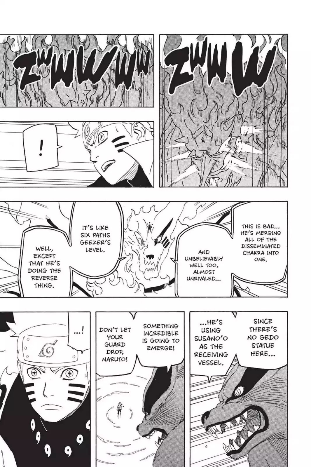 Naruto Chapter 696 page 7 - Chapter 696: Naruto And Sasuke (Part 3)