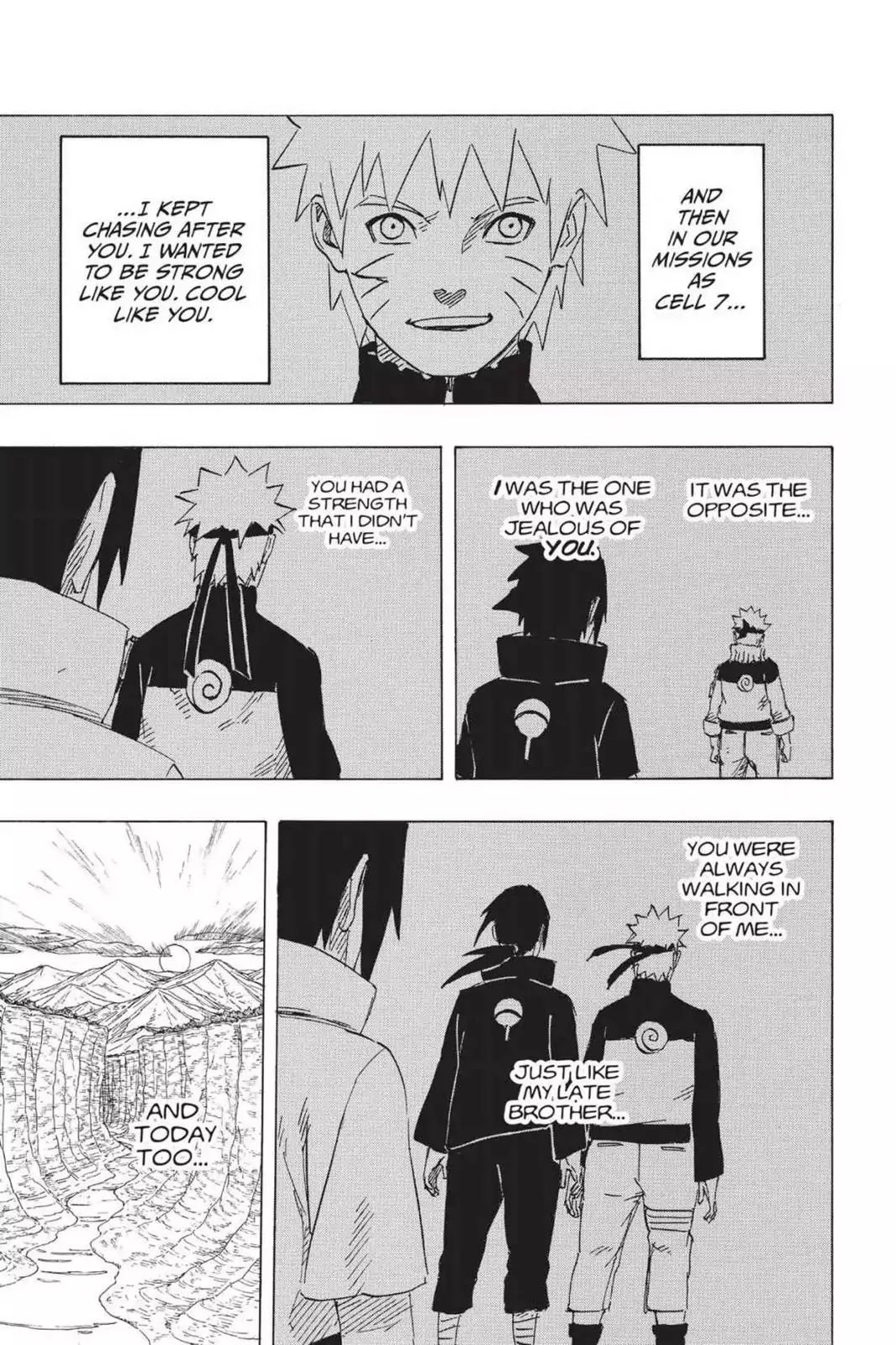 Naruto Chapter 698 page 14 - Chapter 698: Naruto And Sasuke (Part 5)