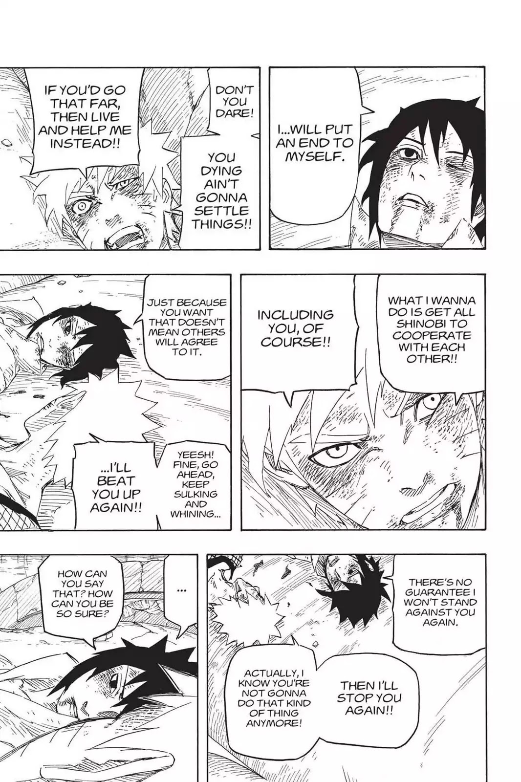 Naruto Chapter 698 page 18 - Chapter 698: Naruto And Sasuke (Part 5)