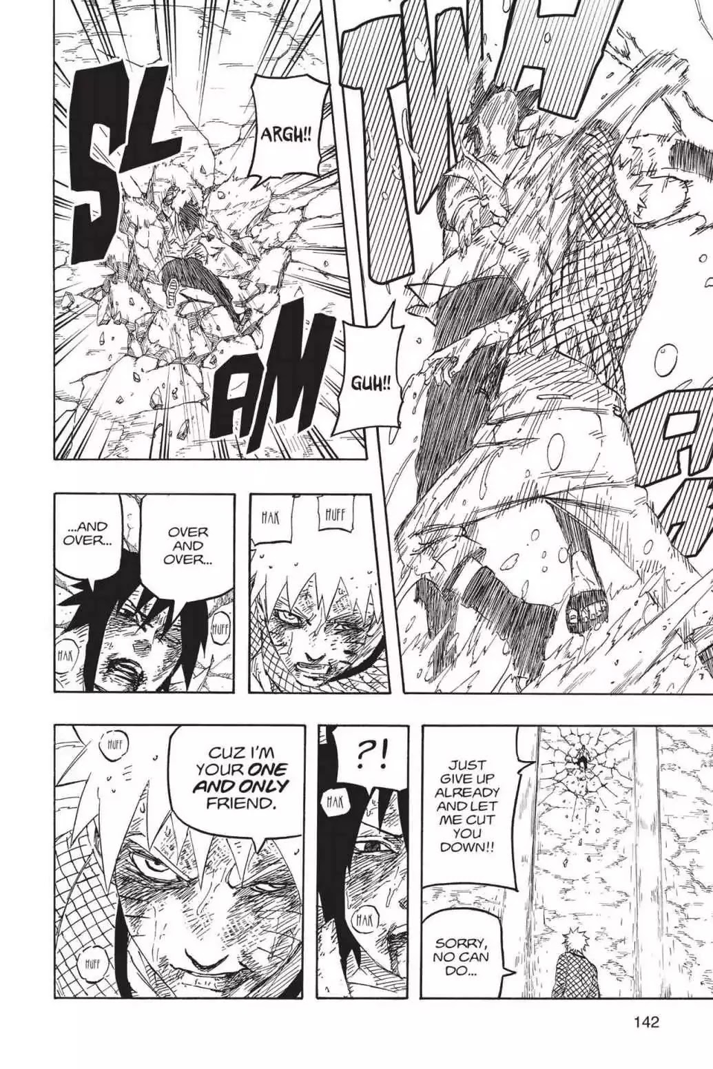 Naruto Chapter 698 page 2 - Chapter 698: Naruto And Sasuke (Part 5)