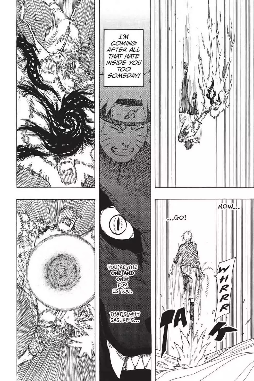 Naruto Chapter 698 page 4 - Chapter 698: Naruto And Sasuke (Part 5)