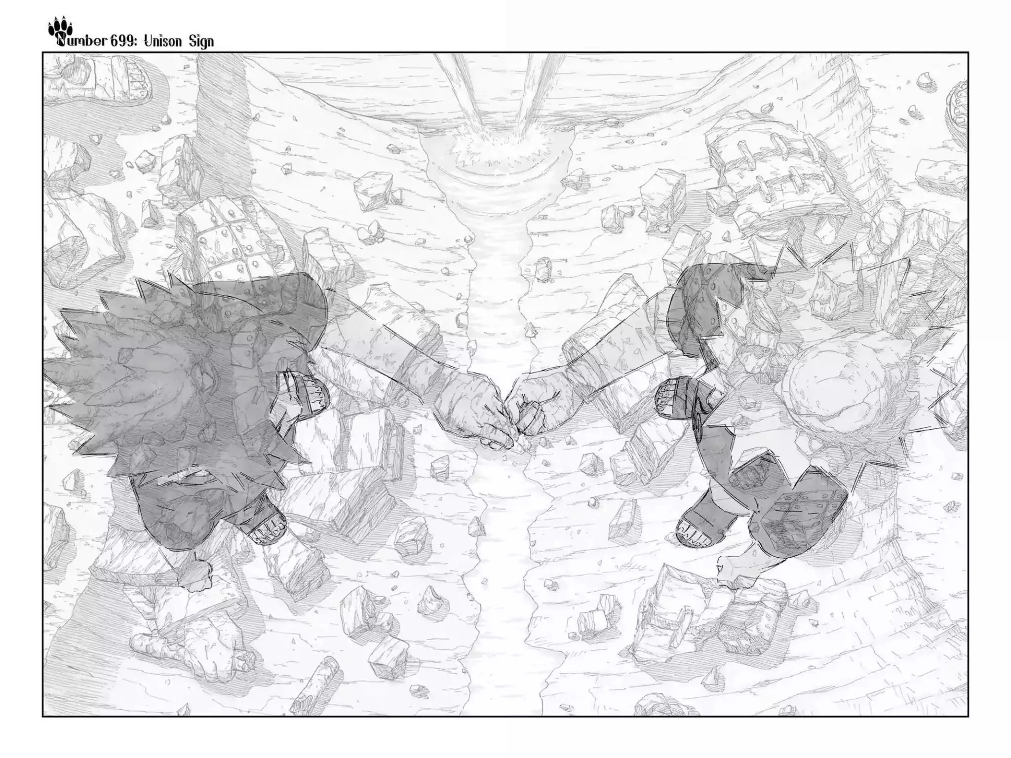 Naruto Chapter 699 page 2 - Chapter 699: Unison Sign