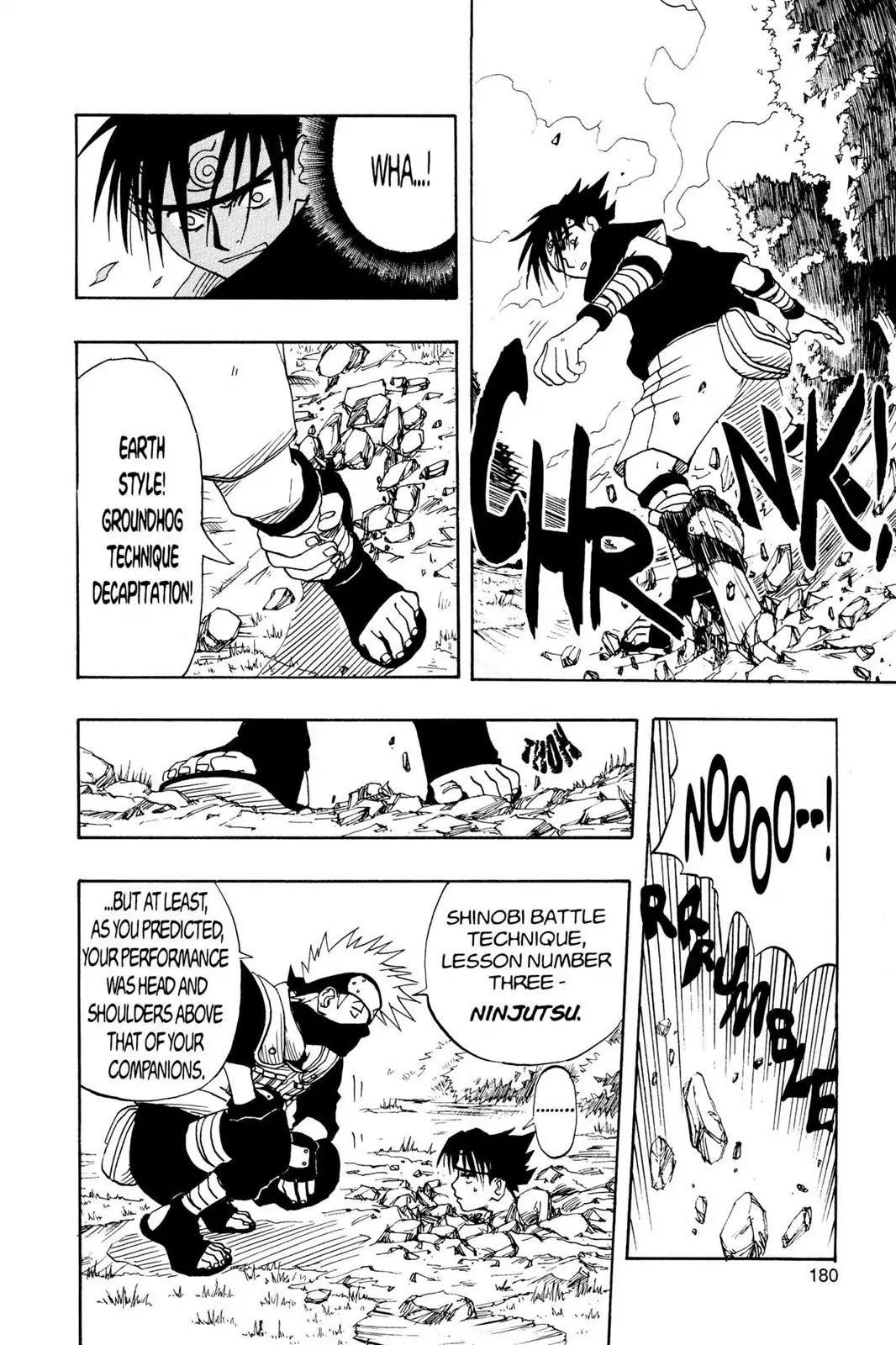 Naruto Chapter 7 page 12 - Chapter 7: Kakashi's Decision