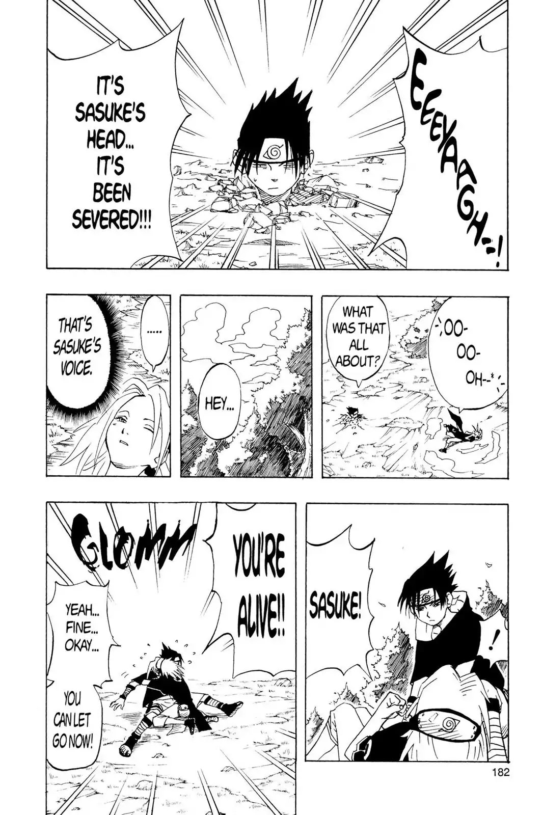 Naruto Chapter 7 page 14 - Chapter 7: Kakashi's Decision
