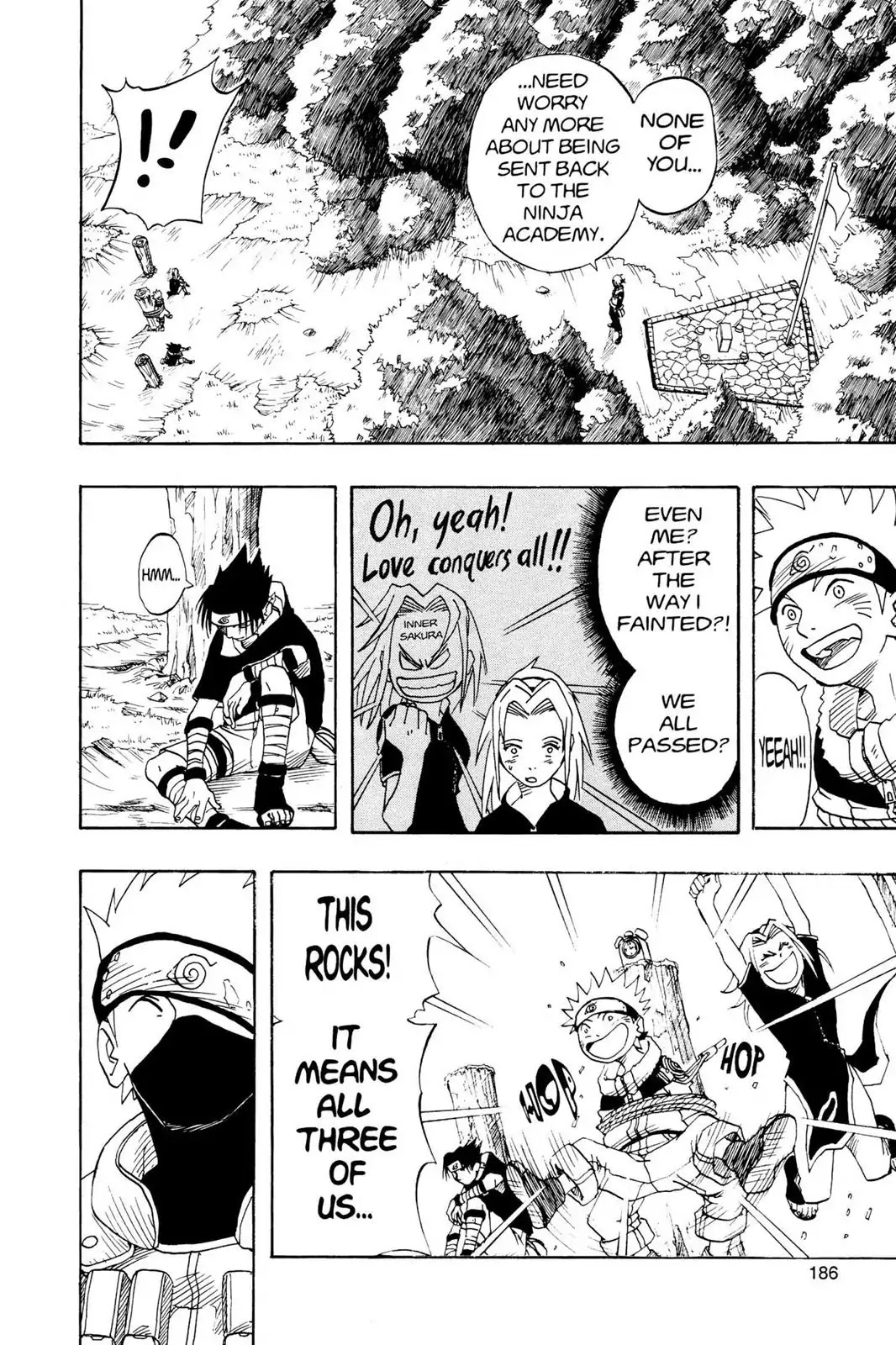 Naruto Chapter 7 page 18 - Chapter 7: Kakashi's Decision
