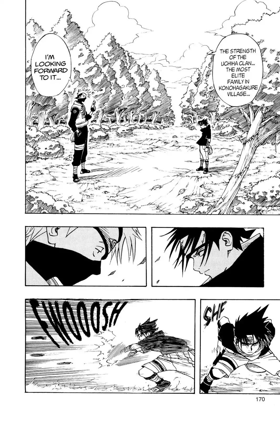Naruto Chapter 7 page 2 - Chapter 7: Kakashi's Decision