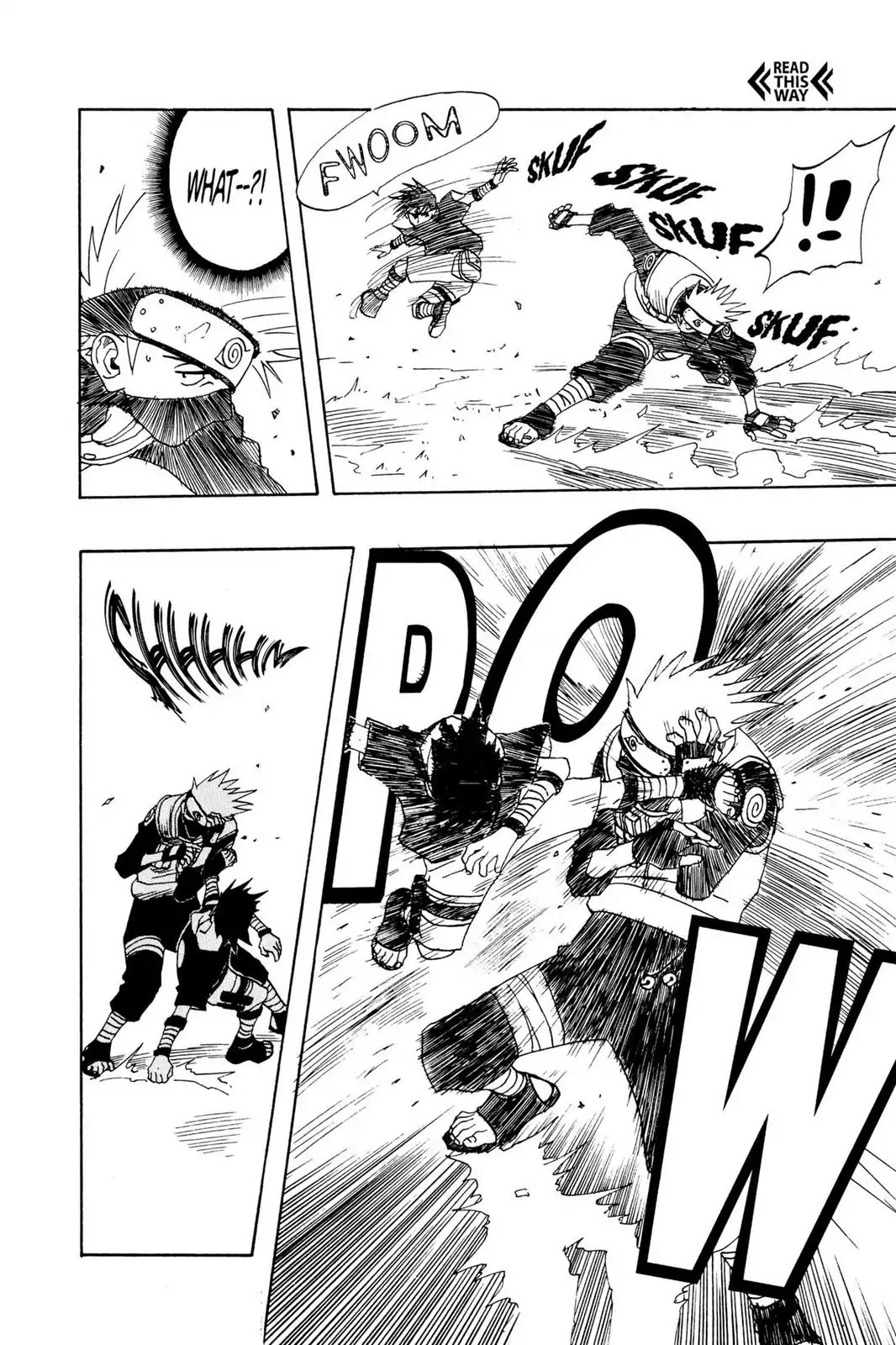 Naruto Chapter 7 page 4 - Chapter 7: Kakashi's Decision